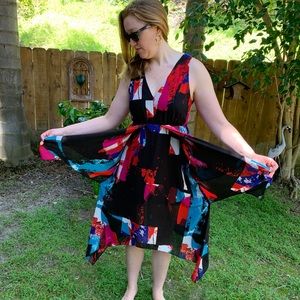 Anthropologie Leith Sleeveless Boho Dress